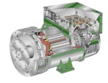 渝中发电机内部结构图